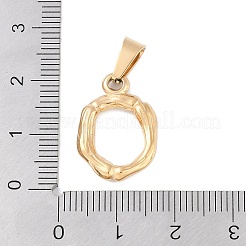 304 Stainless Steel Pendants&nbsp;LS-STAS-F235-01G-O