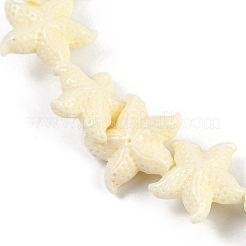 Synthetic Coral Dyed Carved Beads Strands&nbsp;CORA-K009-06B-02
