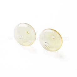 Transparent Handmade Blown Glass Globe Beads&nbsp;GLAA-T012-52D