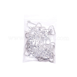 Zinc Alloy Swivel Lobster Claw Clasps&nbsp;LS-PALLOY-YW0001-02PA