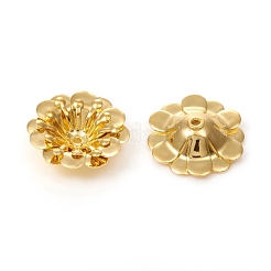 Multi-Petal Brass Bead Caps&nbsp;KK-I669-14G