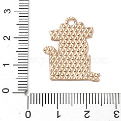 Christmas Alloy Enamel Pendants&nbsp;ENAM-I071-01KCG-01