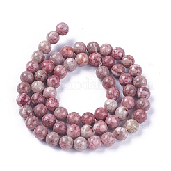 Natural Maifanite/Maifan Stone Beads Strands&nbsp;G-L500-03C-6mm
