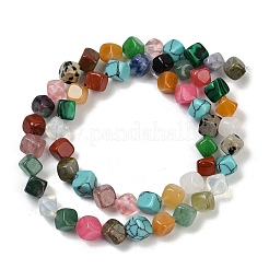 Natural & Synthetic Mixed Gemstone Beads Strands&nbsp;G-A257-A20-01