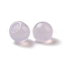 イミテーションゼリー風アクリルチャーム  ティアドロップ  アザミ  13.5x13x13.5mm  穴：3mm  約365個/500g&nbsp;OACR-B002-06E
