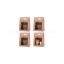 Rectangle Kraft Paper Gift Bags&nbsp;CON-WH0088-80