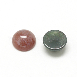 天然インディアンアゲート瑪瑙カボション  半円/ドーム  10x4~5mm&nbsp;G-R416-10mm-14