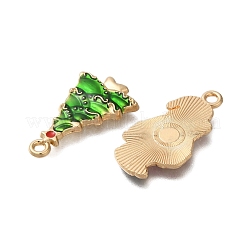 クリスマステーマ合金エナメルペンダント  ライトゴールド  混合図形  17~25.5x13~19x1.6~1.8mm  穴：1.6~1.8mm  9個/セット。&nbsp;FIND-M039-01A