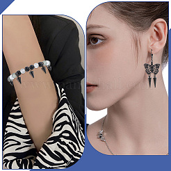 40Pcs 4 Styles Ion Plating(IP) 304 Stainless Steel Pendants&nbsp;STAS-SC0008-75