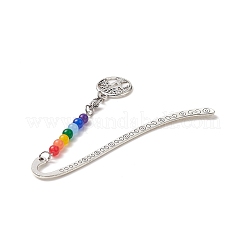 Alloy Hook Bookmarks&nbsp;AJEW-JK00215
