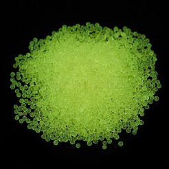 Luminous Transparent Glass Seed Round Beads&nbsp;GLAA-F124-D06-B