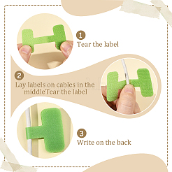 30Pcs Nylon Hook and Loop Cable Labels&nbsp;FIND-SP0004-89B