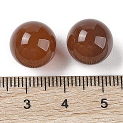 天然カーネリアン 穴なし球形ビーズ  ラウンド  染め＆加熱  12mm&nbsp;G-K353-04B-29