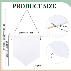 Polycotton Wall Hanging Brooch Jewelry Banner Holder&nbsp;AJEW-WH0596-833C