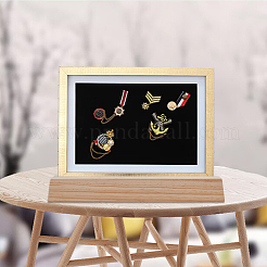 Wood Brooch Storage Holder&nbsp;ODIS-WH0038-129
