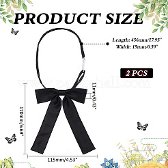 Adjustable Women's Bow Tie&nbsp;AJEW-WH0348-733B