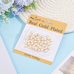 50Pcs Brass Beads&nbsp;KK-BBC0027-41B