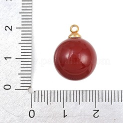 304 Stainless Steel Resin Pendants&nbsp;STAS-K322-10C-03