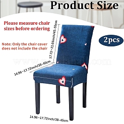 Polyester Stretch Chair Cover&nbsp;AJEW-WH20816-019A