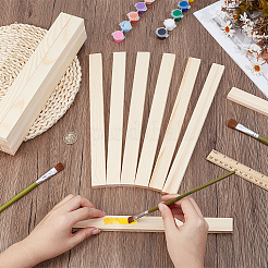 ウッドクラフトスティック  DIYモデリング材料  長方形  パパイヤホイップ  300x25x9mm  20個/セット&nbsp;WOOD-BC0001-49B