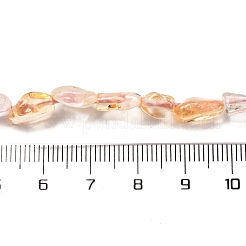 Natural Prehnite & Rose Quartz & Amethyst & Citrine Beads Strands&nbsp;G-L610-B14-01