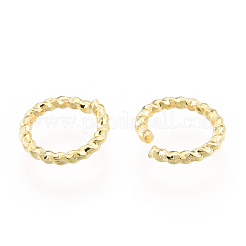 Brass Open Jump Rings&nbsp;KK-N259-56A
