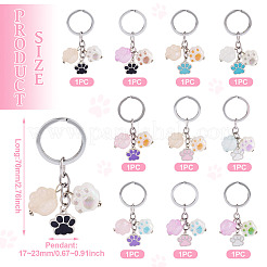 Alloy Enamel & Acrylic Keychain&nbsp;KEYC-TAC00033