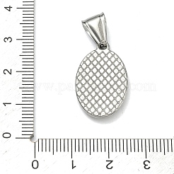 Religious 304 Stainless Steel Pendants&nbsp;STAS-D225-14G