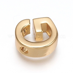 Brass Charms&nbsp;ZIRC-I037-01G-G