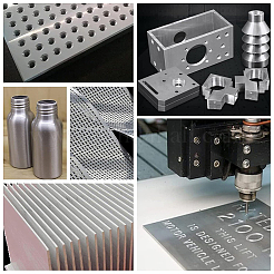 アルミパネル  フィルム付き  メッキなし  10x10x0.05cm&nbsp;TOOL-BC0008-44