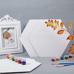 Hexagon Painting Canvas Panel Drawing Boards&nbsp;DIY-NB0004-10
