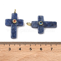 Natural Sodalite Pendants&nbsp;X-G-B180-01G-09