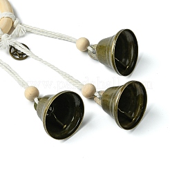 Iron Witch Bells for Door Knob for Protection&nbsp;HJEW-JM02224