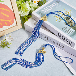 Polyester Graduation Tassel Pendant Decorations&nbsp;AJEW-WH20020-078B