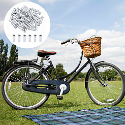 200Pcs 4 Style Nylon & Plastic & Aluminium Alloy & Brass Bike Brake Cable End Caps&nbsp;FIND-CA0005-48
