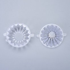 プラスチックキャンドル型  キャンドル作りツール用  サボテンの形  透明  104.5x104x68mm  穴：33mm  内径：74mm&nbsp;DIY-I035-08