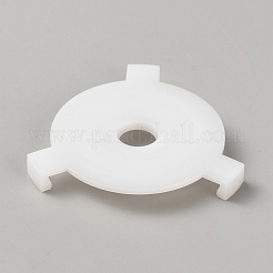 プラスチック製ランプシェードのバックル  電球コンバータ用  ホワイト  56x59.5x6mm  内径：10.5mm&nbsp;FIND-WH20023-138