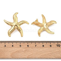 Starfish 201 Stainless Steel Stud Earrings&nbsp;EJEW-D354-04G