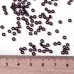 トーホー 8/0ラウンドビーズ  日本製シードビーズ  （6c）透明なアメジスト  3mm  穴：1mm  約1111個/50g&nbsp;SEED-XTR08-0006C