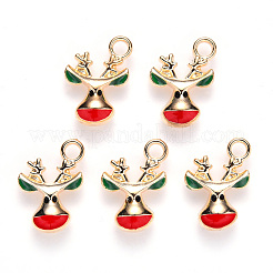 Alloy Enamel Pendants&nbsp;X-ENAM-S121-014