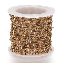 Ion Plating(IP) 304 Stainless Steel Curb Chains&nbsp;CHS-I008-01G-05