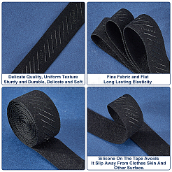 5 Yards Flat Polyester Anti-slip Elastic Cord&nbsp;OCOR-WR0002-07