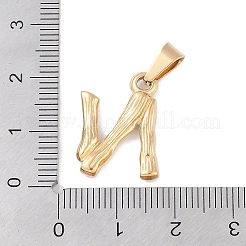 304 Stainless Steel Pendants&nbsp;STAS-F235-01G-N