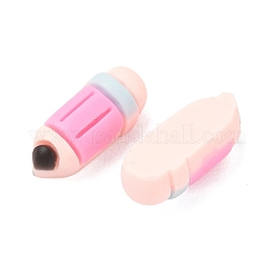 樹脂カボション  鉛筆  ショッキングピンク  16.5x6x5mm&nbsp;RESI-F020-15