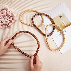 4Pcs 2 Colors Bamboo Bag Handle&nbsp;FIND-CA0002-52B