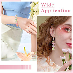 200Pcs 2 Styles Transparent & Frosted Acrylic Beads&nbsp;OACR-TA0004-72A