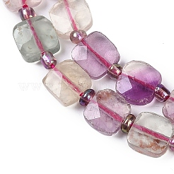 Natural Colorful Fluorite Beads Strands&nbsp;G-G182-H01-01