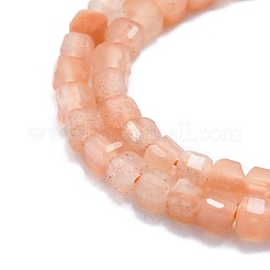Natural Sunstone Beads Strands&nbsp;G-P457-B01-20