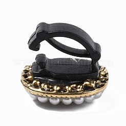 Alloy Shoe Buckle Clips&nbsp;FIND-WH0111-30