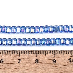 Electroplate Transparent Glass Beads Strands&nbsp;EGLA-N022-09A-B05